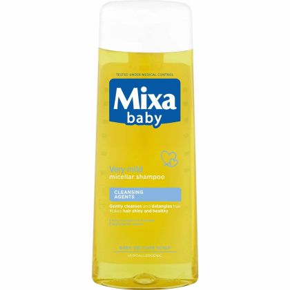 Mixa Baby бебешки шампоан за коса и тяло (300 мл)