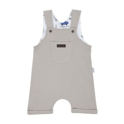 Къс гащеризон за момче, сив, Muki 56-104